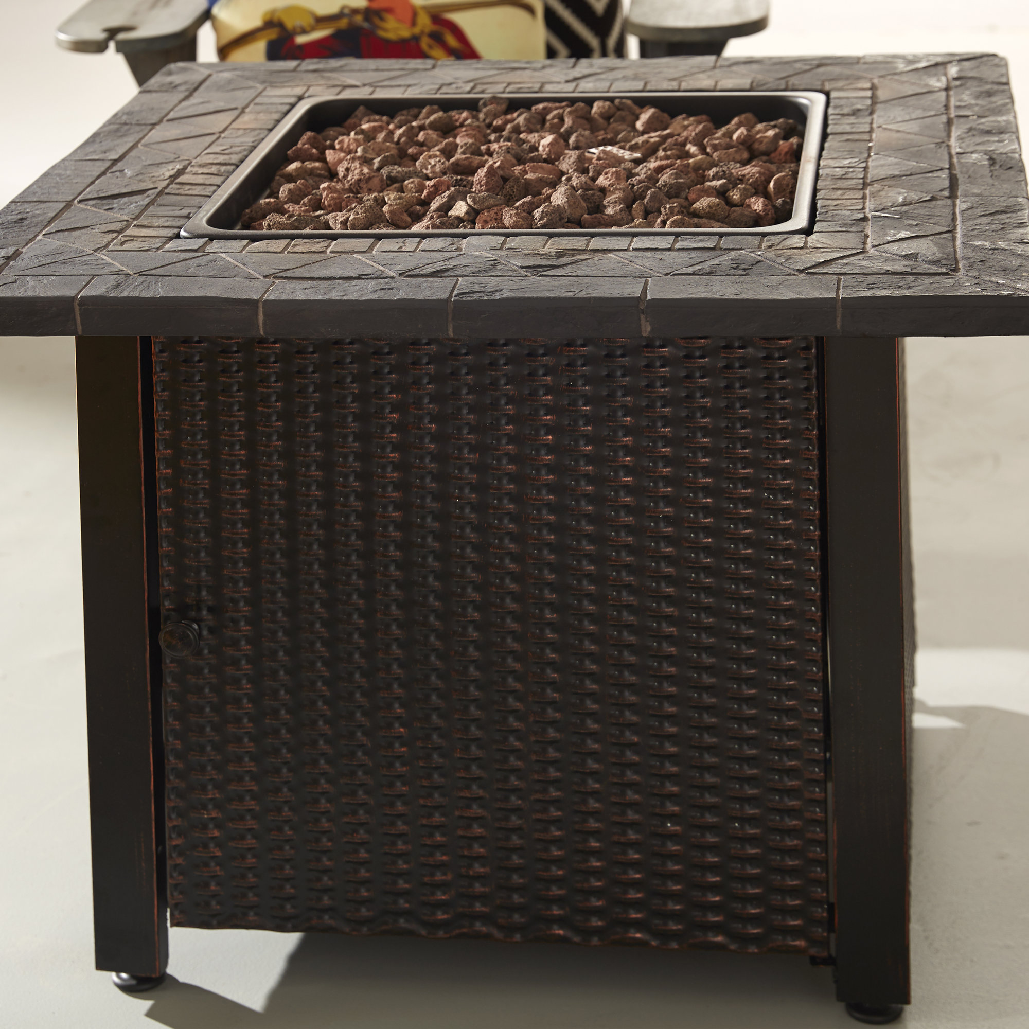Endless Summer Stainless Steel Gas Outdoor Fire Pit Table & Reviews